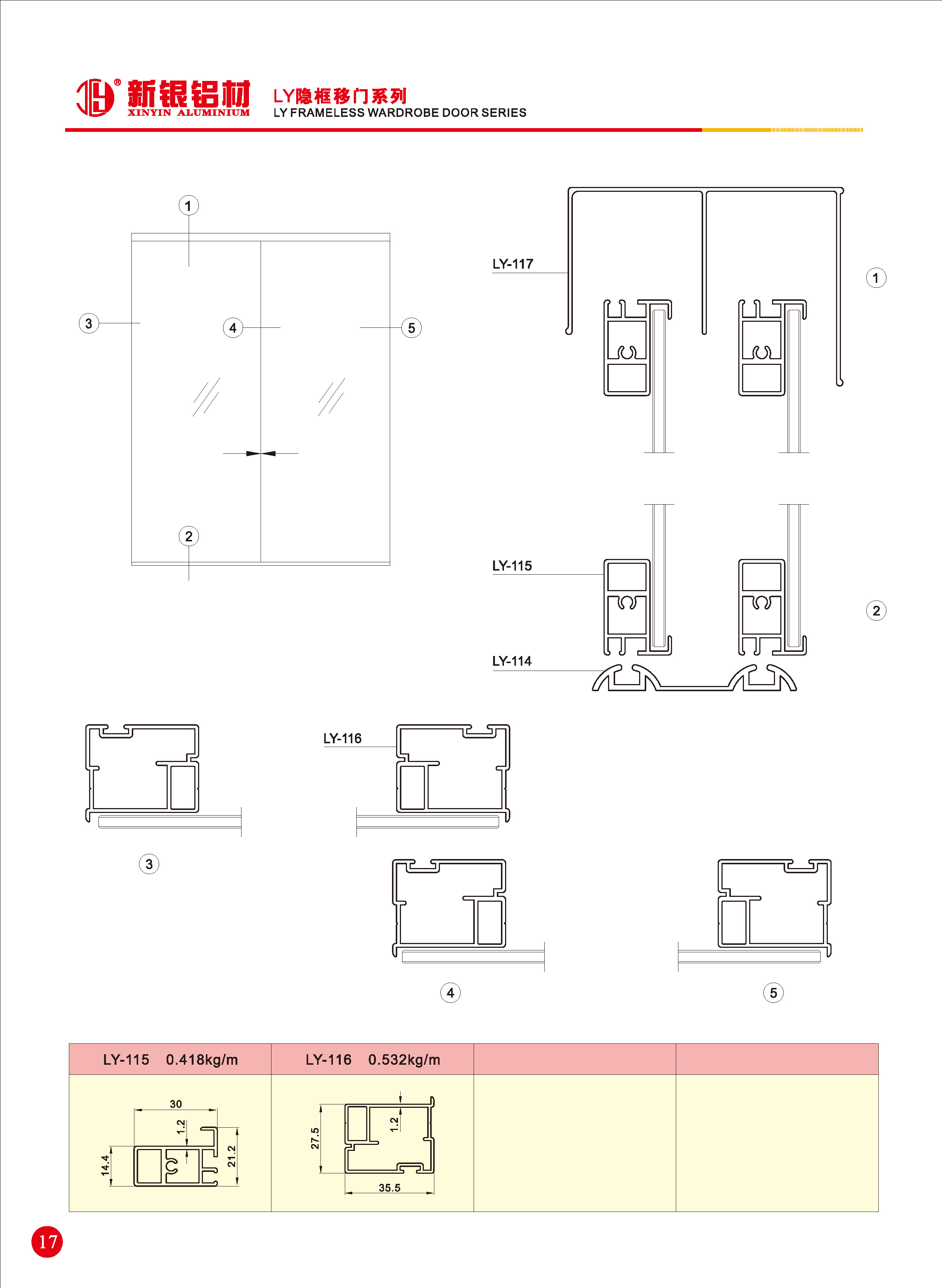 LY隱框移門(mén)系列